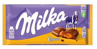 Milka  Caramel 100g  1/18