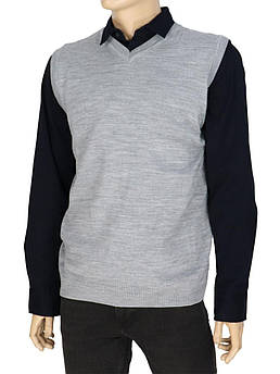 Жилет трикотажний для чоловіків Turhan 01 Gri