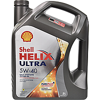 Моторное масло 5W-40 синтетика Shell Helix Ultra (5л) Shell 550052838