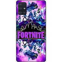 Силіконовий чохол бампер для Samsung M31S з малюнком Fortnite Marvel Фортнайт Марвел