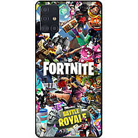 Силіконовий чохол бампер для Samsung M31S з картинкою Fortnite Фортнайт