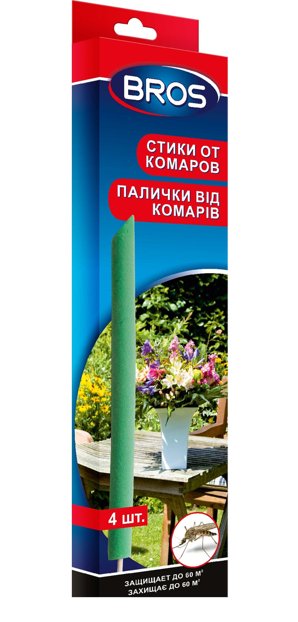 Палички від комарів Bros 4 шт.