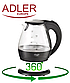 Чайник glass 1,5L Adler AD 1224, фото 3