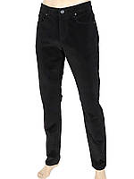 Черные мужские вельветовые джинсы X-Foot 263-2616-KDF Siyan