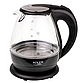 Чайник glass 1,5L Adler AD 1224, фото 8