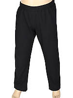Мужские спортивные брюки Dekons 1071 B черного цвета больших размеров