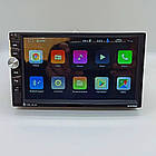 Автомагнітола 2Din 8702 з пультом Android12 (2+16) Bluetooth магнітолу 7" дюймів із With Carplay, фото 4