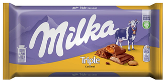 Milka Triple Caramel   100g 1/20