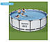 Каркасний басейн Bestway 5612X new, 427 х 122 см (3028 л/год, драбина, тент), фото 2