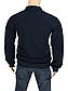 Темно-синій турецький чоловічий светр Zinzolin 3271 Navy Blue, фото 2
