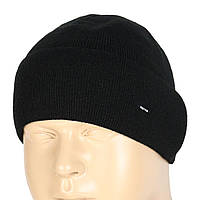 Черная мужская шапка Proffico 2023/1 black