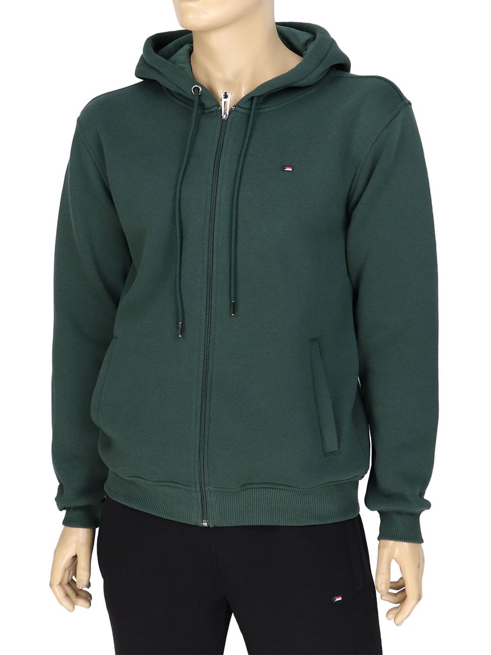 Чоловіча турецька толстовка  Zinzolin 3623 Deep Forest, фото 1