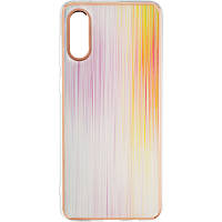 Rainbow Silicone Case Samsung A022 (A02) Pink