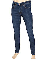Мужские зауженные джинсы X-Foot 265-2646 Dark Blue