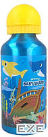 Пляшка для води Stor Baby Shark, Aluminum Bottle 400 ml (Stor-13534)