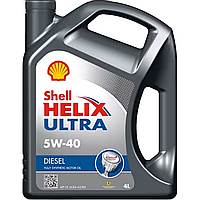 Моторна олива 5W-40 синтетика  Shell Helix Diesel Ultra (4 л) Shell 550046645