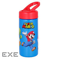 Пляшка з насадкою Stor Super Mario - Playground, Sipper Bottle 410 ml (Stor-21401)