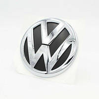 Задняя эмблема Volkswagen Фольцваген 130 мм VW T5, T6, Caddy - Хром 7H0 853 630 B