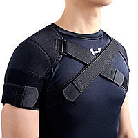 Бандаж на плечо Kuangmi для устранения боли в суставах при спортивных травмах (XXL)