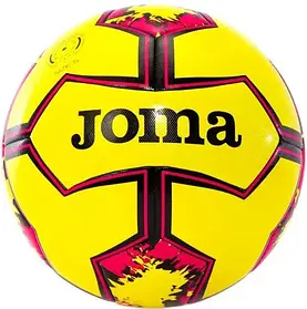 Футбольний м'яч Joma EVOLUTION II жовтий, червоний Уні 5