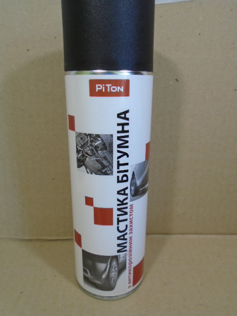 Мастика бітумна (аерозоль) 500мл Piton