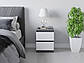 Тумбочка на 2 шухляди, тумба в спальню, приліжкова тумбочка T-225, фото 6