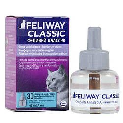 Ceva Feliway (Фелівей Класік) Корекція поведінки, феромон для котів, (змінний блок), 48 мл 1 шт
