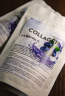 Колаген морський гідролізований зі смаком чорниці та вітаміном С/Collagen +Vitamin C Clover Organics 150гр.