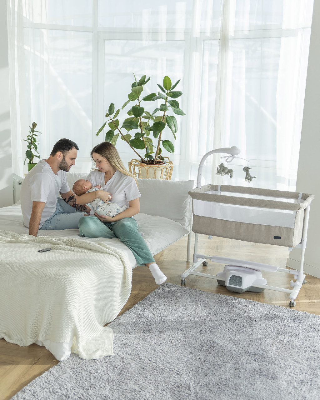Дитяче ліжечко Carrello Bloom CRL-10304, French Beige