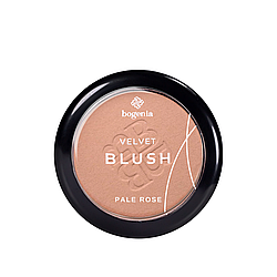 Рум'яна для обличчя Bogenia Blush компактні № 001 матові Velvet Pale Rose