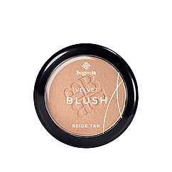 Рум'яна для обличчя Bogenia Blush компактні № 002 шиммерні Glossiness Beige Tan