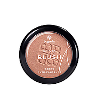 Румяна для лица Bogenia Blush компактные № 004 шиммерные Glossiness berry extravaganza