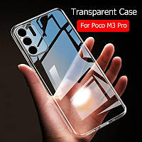 Ультратонкий чохол бампер для Xiaomi Redmi Note 10 5G / Poco M3 Pro Anomaly Jelly Transparent (Прозорий)