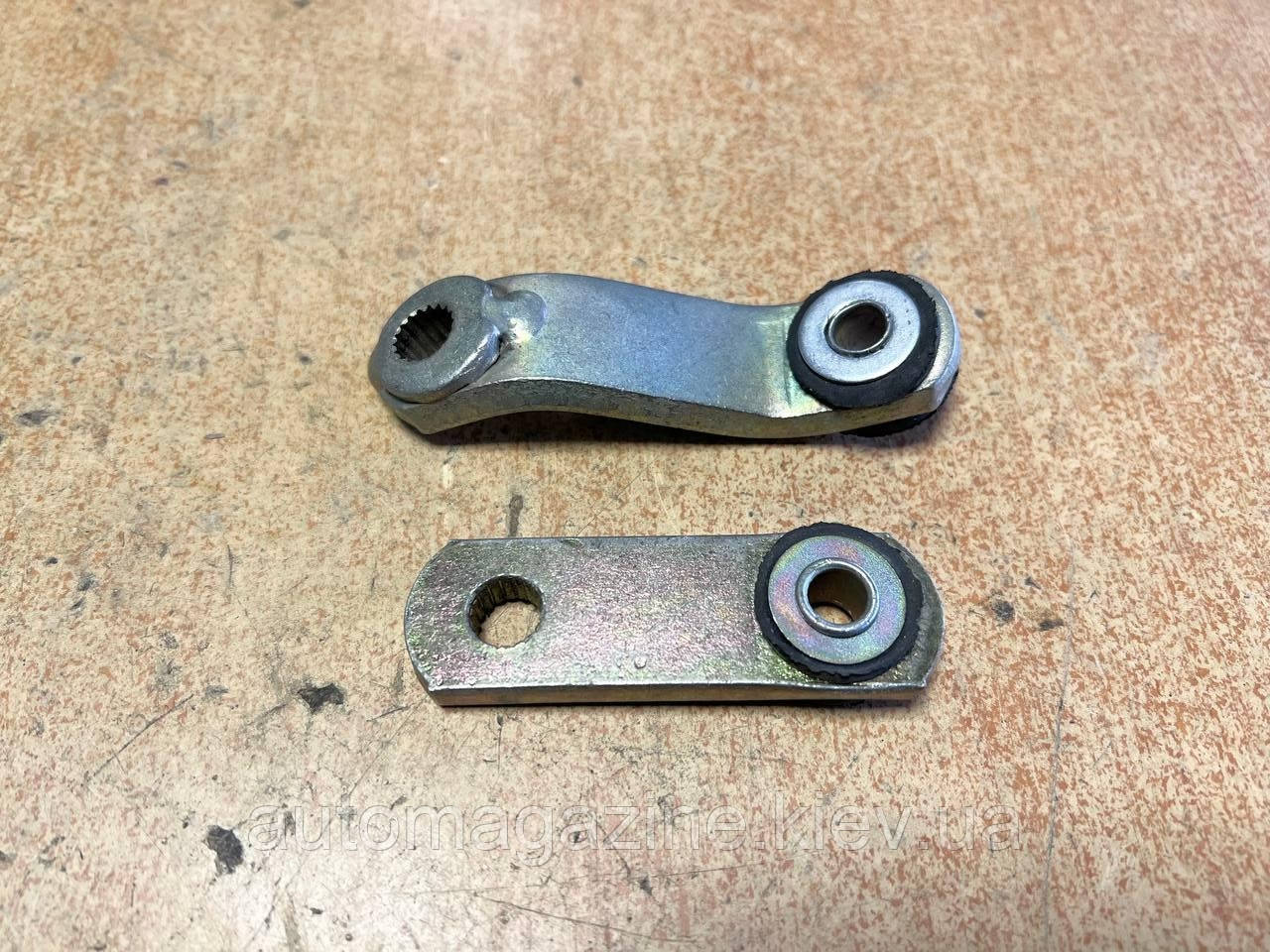 Важіль перемикання передач нового зразка (прапорці) КПП УАЗ 452 (комплект), фото 1