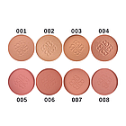 Рум'яна для обличчя Bogenia Blush компактні № 005 матовые Pink Sorbet, фото 2