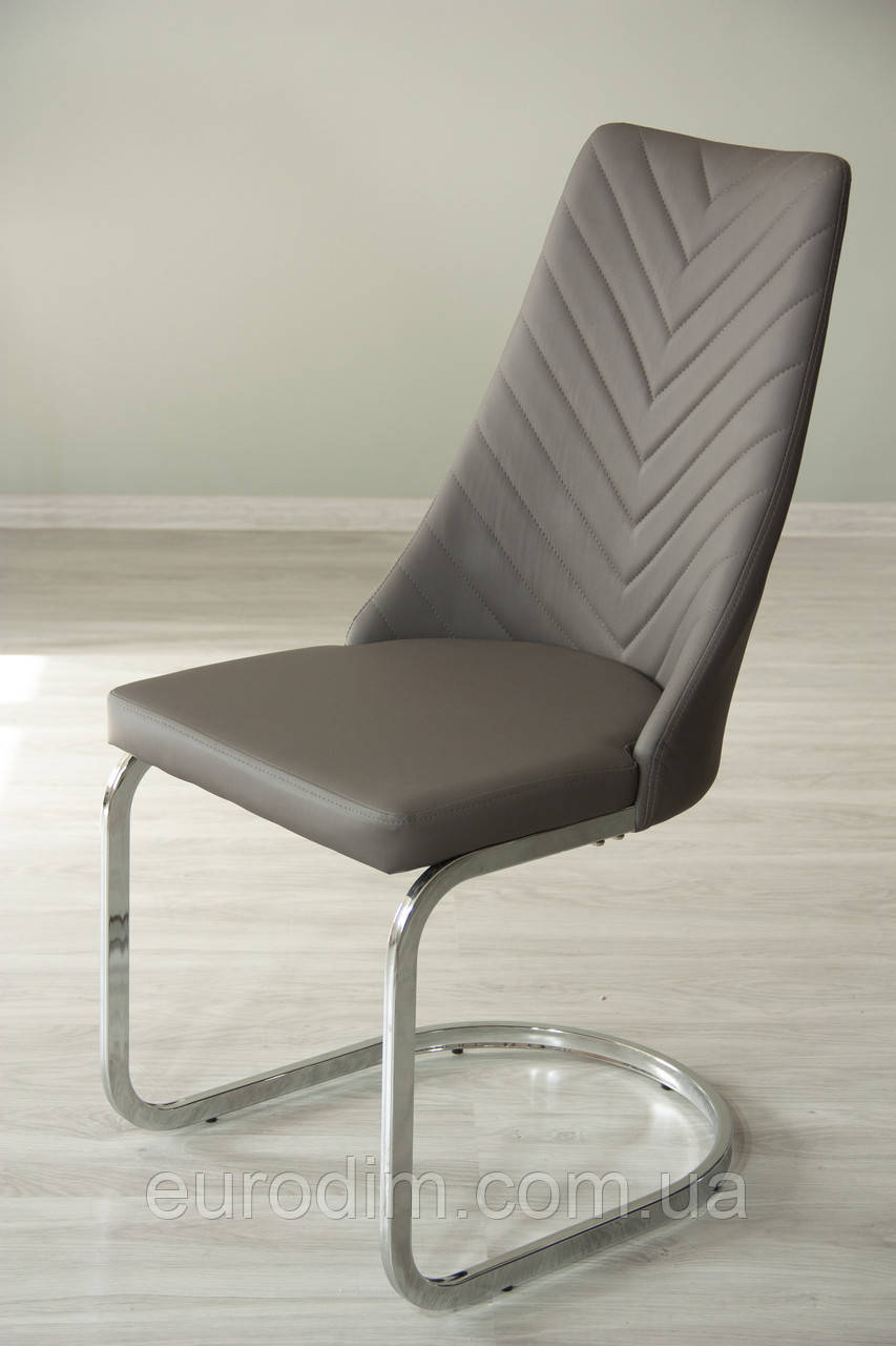 Стілець Carlos 1908 Red Grey PU