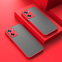 Чехол бампер для Oppo A78 4G Anomaly Fresh Line Red (Красный)