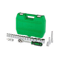 Набір інструментів INTERTOOL ET-6021SP, 21 од., 1/2" , у кейсі, фото 3