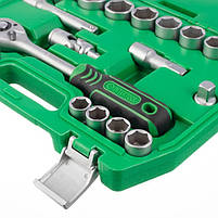 Набір інструментів INTERTOOL ET-6021SP, 21 од., 1/2" , у кейсі, фото 4