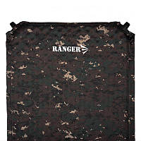 Самонадувний килимок Ranger Оlimp Camo 8 см, каремат піксель мильтикам