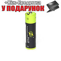 Micro USB аккумулятор АА LiPo 1700мАч АА