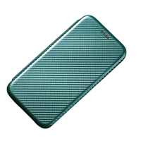 Чехол книжка для Huawei Honor X7a Anomaly Carbon Book Green (Зеленый)