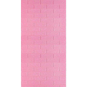 Самоклеюча 3D панель під Рожеву Цеглу 3080x700x3мм SW-00001757