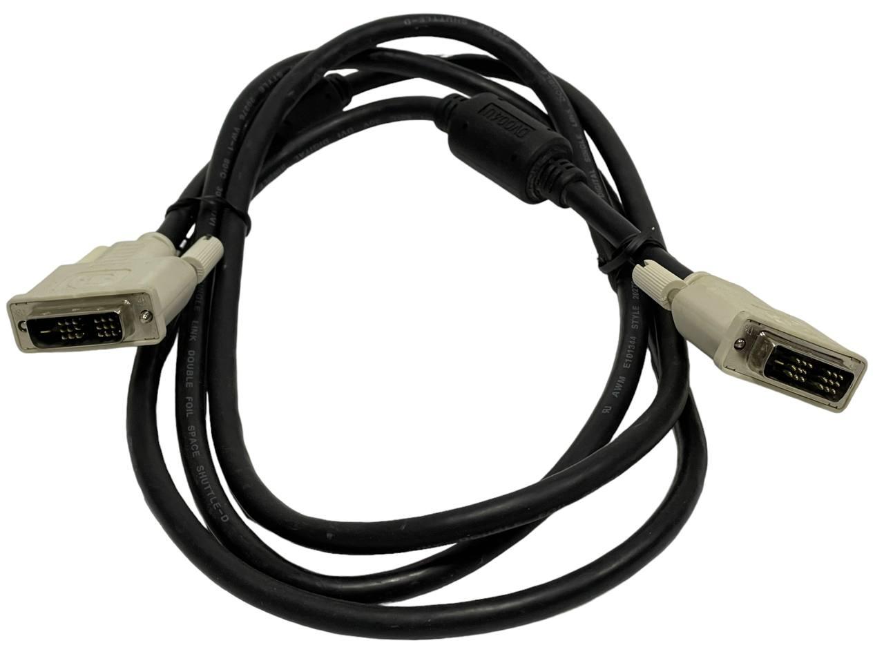 Кабель мультимедійний DVI I Кабель AWM E101344 STYLE 20276 VW-1 80°C 30V DVI (DVI-D то DVI-D) | Б/В