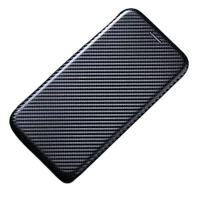 Чехол книжка для Huawei Honor X8a Anomaly Carbon Book Black (Черный)