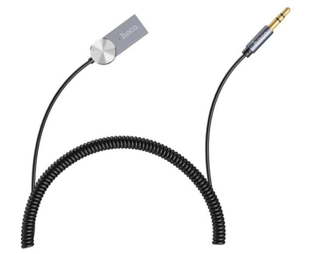 Ресивер/Приймач Hoco DUP02 AUX BT with cable 1.5m