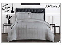 Однотонна бавовняна постіль ТМ Koloсo, гарної якості, євро розмір