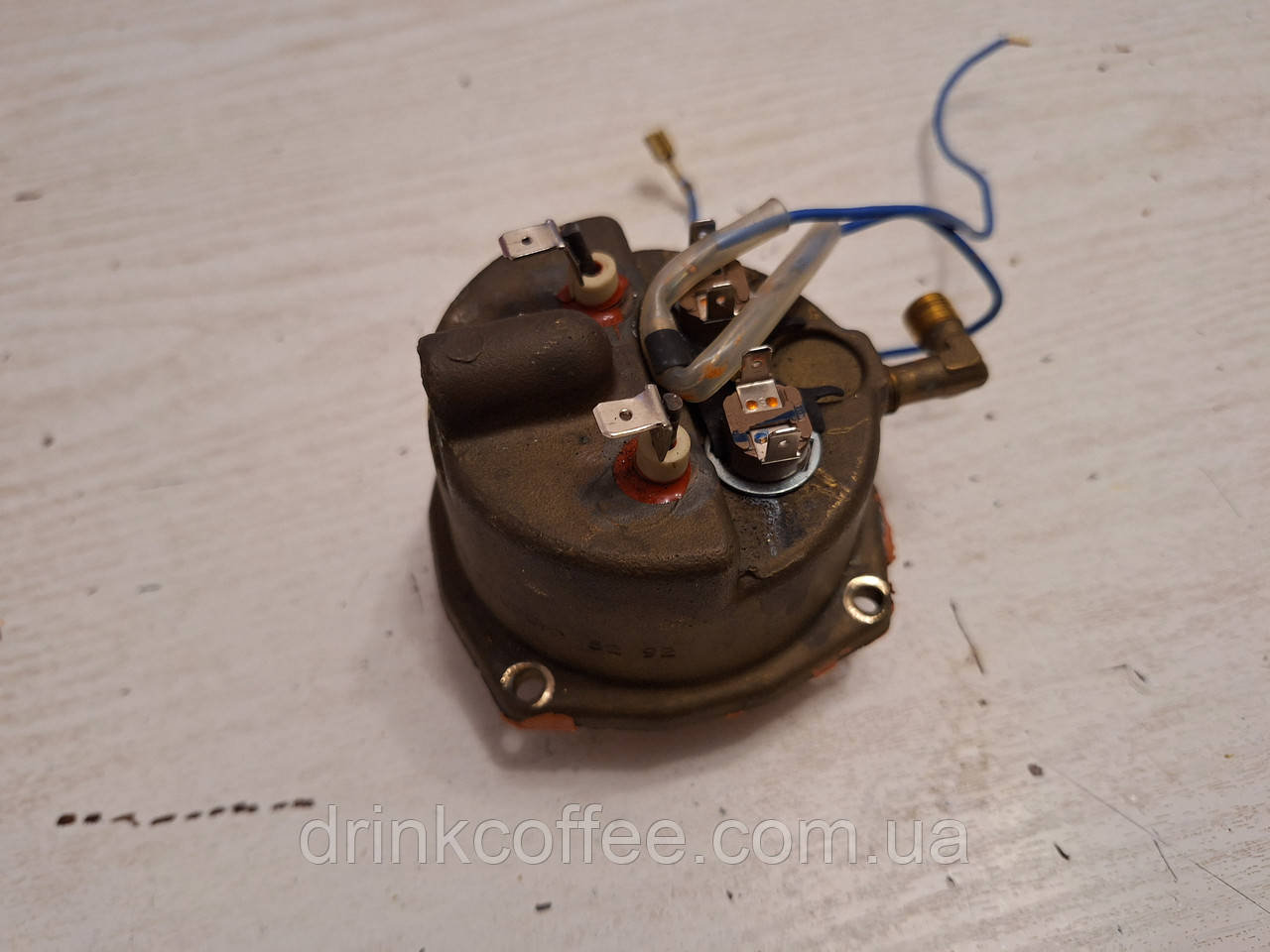 Бойлер тен 1000W в зборі для ріжкової кавоварки Jura A100/Saeco Via Venezia Espresso Inox б/у