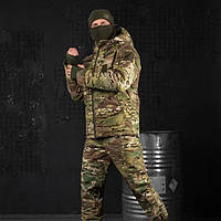 Армейский зимний костюм Platoon мультикам, тактическая военная форма с подкладкой Omni-heat