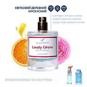 Духи Lovely Girona (I Love Love,лав лав) женская парфюмерия AVENUE des PARFUMS парфюм ALL 29